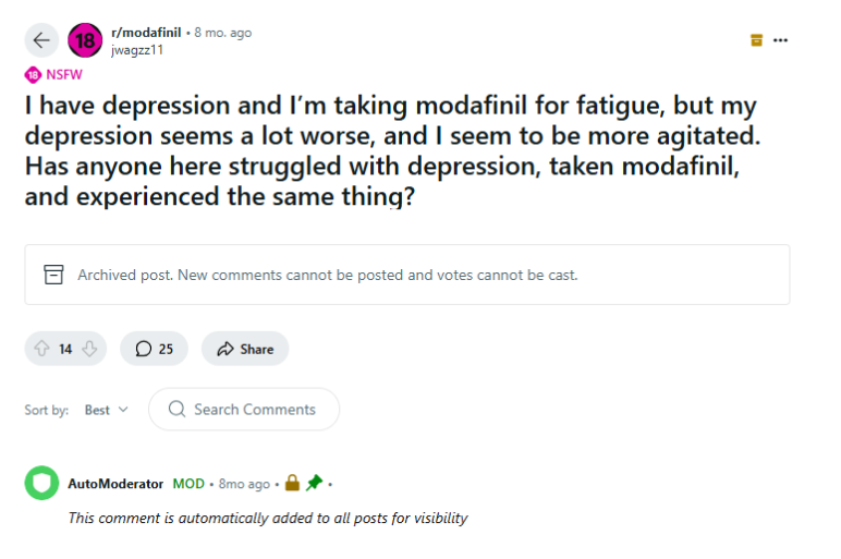 modafinil uses